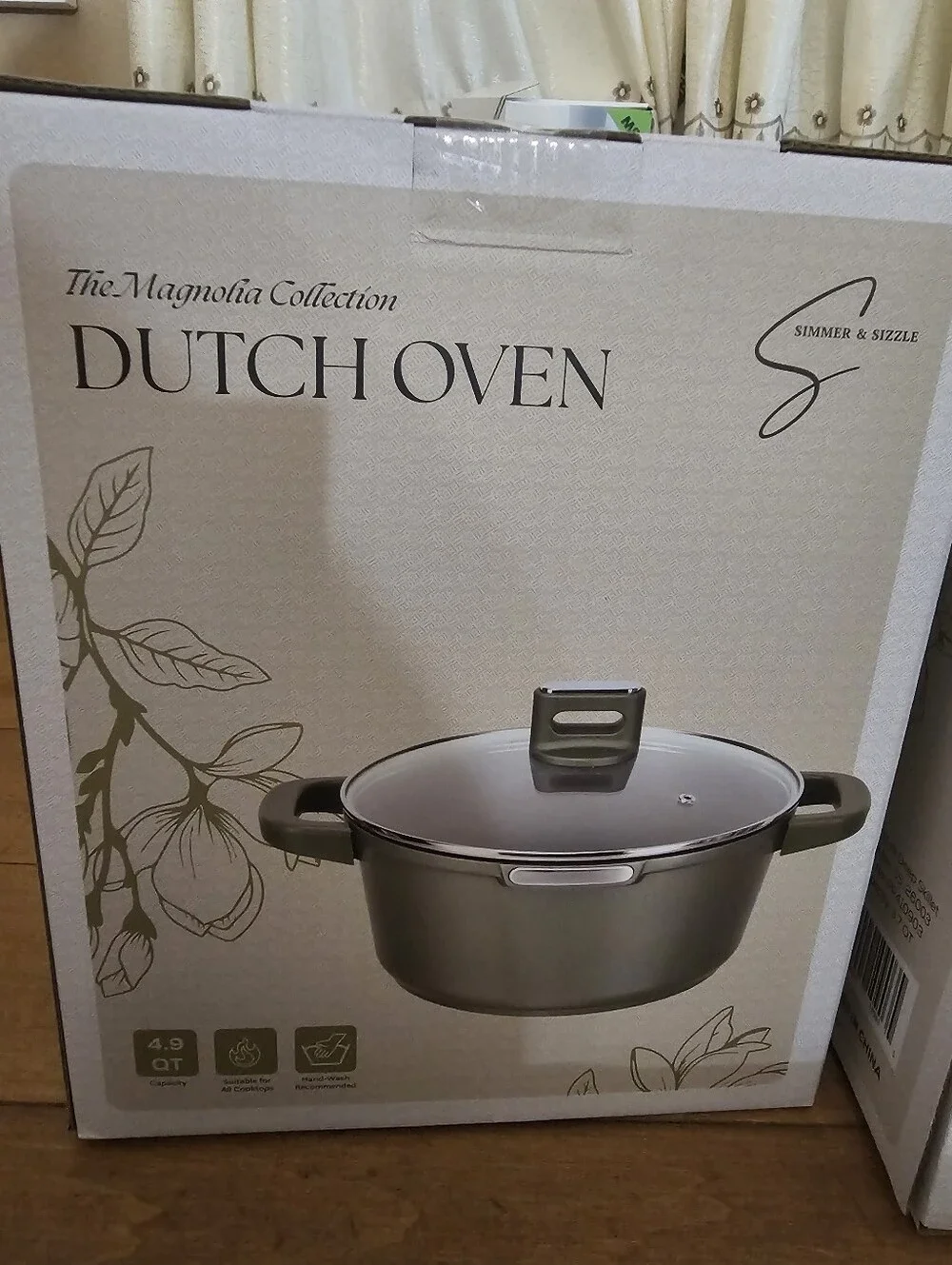 New Magnolia Collection 4.9 Quart Dutch Oven-SET ON MY PAGE